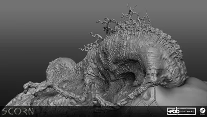 Scorn — bear corpse — sculpt