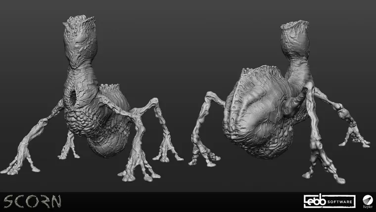 Scorn — bear — creature