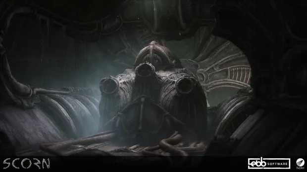 Scorn — fan mechanism — machine with sockets