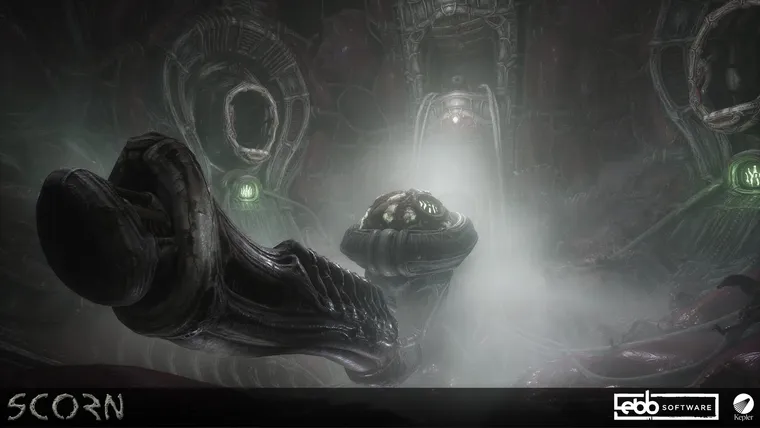 Scorn — heart chamber — detail