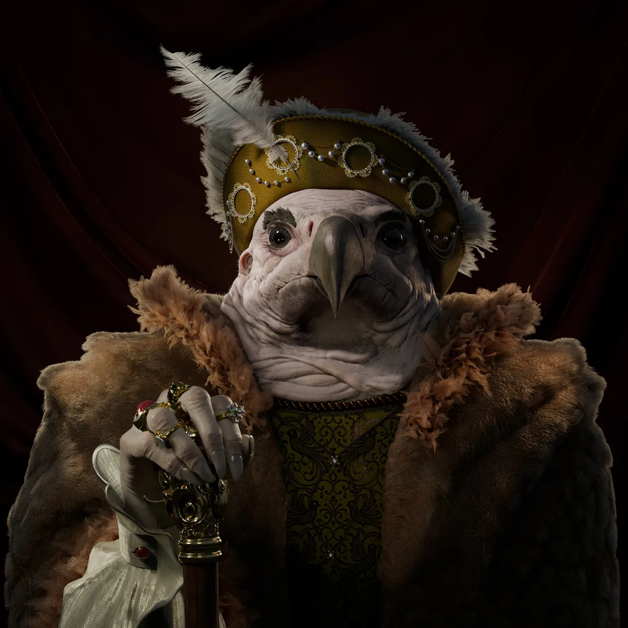 Hawk Suitor — final render
