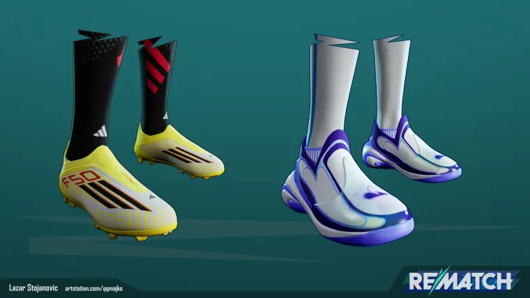 Rematch — boots — game-ready