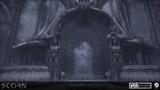 Scorn — polis temple — entrance