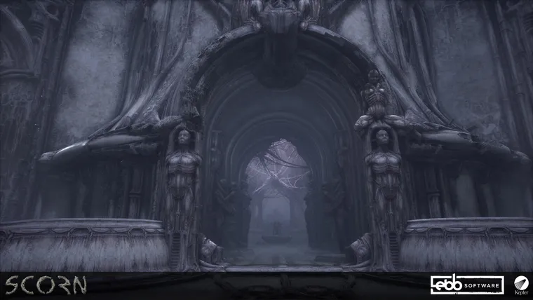 Scorn — polis temple — entrance